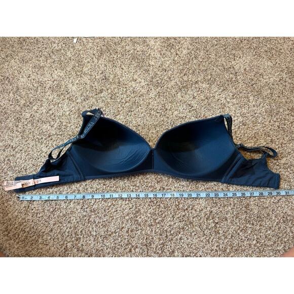 Victoria's Secret Women's Bra size 38 DDD, Micro Waffle; Wireless, NWT. TEAL - Picture 4 of 8